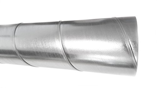 Intelmann Wickelfalzrohr Ø 80 Länge 1000mm (80 100 125 150 160 180 200 250) - 2