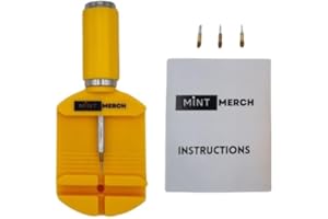 Link Remover Tool Kit by Mintmerch with 3 Extra Pins DIY - Easily Adjust Your Watch Strap
