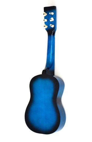 Ts-ideen-5203-Guitare-en-bois-pour-Enfant-avec-EtuiJeu-de-cordes-de-rechange-Bleu