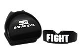 mejor protector bucal para mma Prueba Satire Gym -  - Protector bucal para Cajas, Kickboxing Deportes de Lucha, MMA, Rugby, Fútbol Americano, Judo, Kárate & Hockey - Color Negro para Adultos Hombre (Negro Fight, Adult)