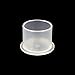 ITATOO TATTOO 100pcs 16mm Disposable Plastic Tattoo Ink Cups with Basement