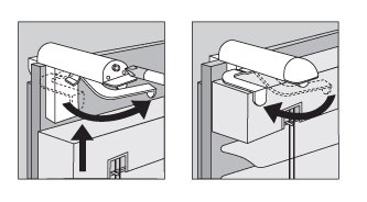 ps FASTFIX-Klemmträger für Jalousien (2 Stück) – Montage ohne Bohren direkt auf dem Fensterflügel Ihres PVC-/Kunststofffensters - 3