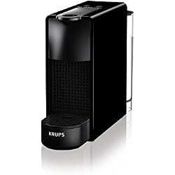 Nespresso Krups Essenza Mini XN1108 - Cafetera monodosis de cápsulas Nespresso, compacta, 19 bares, apagado automático, color negro