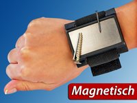 AGT Magnetischer Kleinteile-Halter mit elastischem Armband - 3