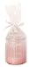 Produktbild Kerzen von Aurora Greta Duftkerze in Vase-Glas mit Deckel, Wachs, Pink, 7.8 x 7.8 x 15 cm