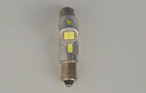 2x BA9S SMD5630LED Bulbs White Interior Lighting for Boats, Camping