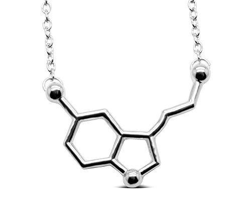 Serotonina Colgante. Color Plata, Oro, Oro rosa