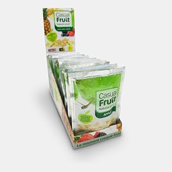 Snack Apple Crisps liofilizada