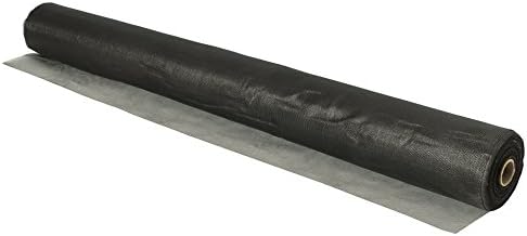 WJ Dennis &amp; Company Climaloc SGCL24100B Bulk Roll of Wrinkle-Free Fiberglass Replacement Screen for Professionals, 24-Inch x 100-Feet, Black