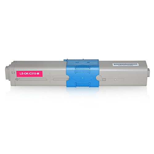 Logic-Seek Toner für Oki C310 C531, 2500 Seiten schwarz/2000 Seiten farbig - 4