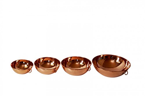 ‚CopperGarden®‘ Rührschüssel aus Kupfer – 24 cm Durchmesser – spezielle Kupferschüssel zum Rühren - 4
