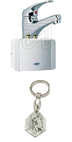 Preisvergleich Produktbild Durchlauferhitzer Einhebel M3 ENM / END mit Anhänger Hlg. Christophorus