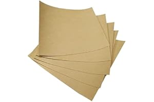 CYCLINGCOLORS 1X FEUILLE DE JOINT UNIVERSELLE EN PAPIER HUILE INDECHIRABLE EPAISSEUR 0.15MM A 0.5MM MOTO SCOOTER MOBYLETTE QUAD TONDEUSE MOTEUR (200x150 épaisseur 0.5mm)