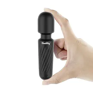 Vandelay Mini Mate Massager - Wireless & Waterproof - Personal Body Massager (Black)