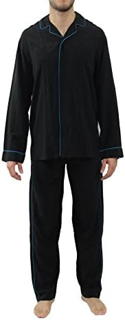 Pajamas open man in pure silk.