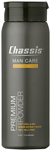 Chassis Premium Body Powder for Men, Original Fresh Scent