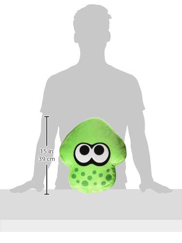 Billig Splatoon 2 14 Plush Pillow Squid Neon Green Meine Angebote - little buddy llc 1663