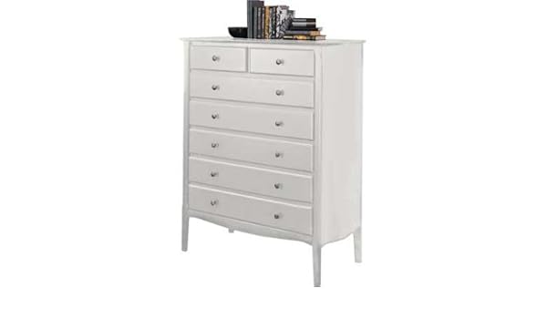 Schreiber Provence 5 2 Drawer Chest White Amazon Co Uk