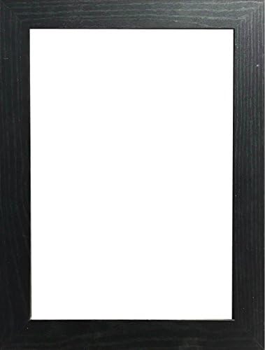 Skincare Cosmetics Ltd Modern Wood Finish Photo/Picture Frames In Various Sizes (11x9'', Black)