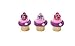 Produktbild Sofia the First Princess cupcake rings (24) party favor cake topper 2 dozen