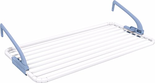 Gimi Ghibli Wäschetrockner für den Balkon aus 100% Harz, 10 m Trockenlänge