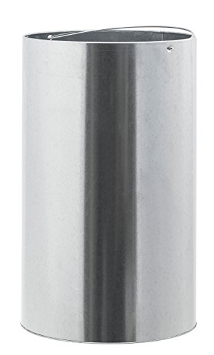 40L – 50L Mülleimer „PUSH“ von opixeno, gelb, Abfalleimer, Papierkorb mit abnehmbarem Deckel aus Edelstahl und Inneneimer - 3