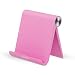 Produktbild UGREEN Tablet Halterung Tablet Ständer Halter Handy Holder Tablet Tisch Halterung für Max 10 Zoll Tablets, E-Reader und Smartphones; iPads, Google Nexus 7/10/4, Samsung Galaxy Tab P5100/ P3100/ N8000 Rosa