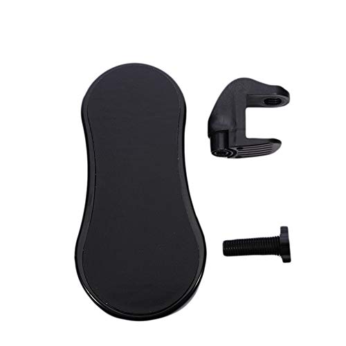 Preisvergleich Produktbild Handschulterschutz Armlehnenpolster Ergonomische Rückenlehne Schreibtisch anbringbar Computertisch Armstütze Mauspads Armlehnen Stuhl Verlängerung für Tisch Schwarz