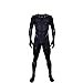 Produktbild FYBR Black Panther SuperSkin Kostüm - Erwachsene Unisex Herren & Frauen Second Skin & Avengers Zentai Onesie Kleidung Outfit Halloween Lycra - L
