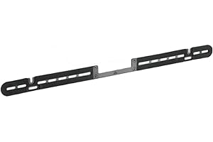 Sat-Fox Wandhalterung passend für Sonos® Soundbar Arc Slim Design, nur 11 mm Wandabstand schwarz