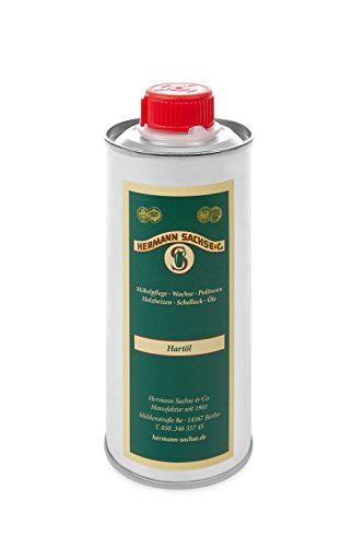 Holzöl Hartöl farblos für innen 500ml Natur Möbelpflegeöl für Tisch Türen Möbel aus Holz natürliche Holzpflege Eichenmöbel Wildeiche Kernbuche Parkett