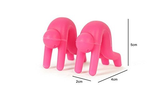 2 Stück Silikon Deckel Ölpest Villain Elevation Halterung Ständer zu verhindern Überlauf Suppe Colorful Universal Handy Halterung - 3