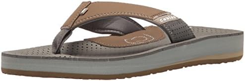 Cobian Mens Mens Arv Flip-Flop, Chocolate, 11 M US