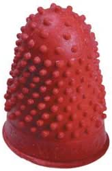 Finger Cones Thibles Ediu - Pack Of 12 Studded Rubber Size 1 Ediu