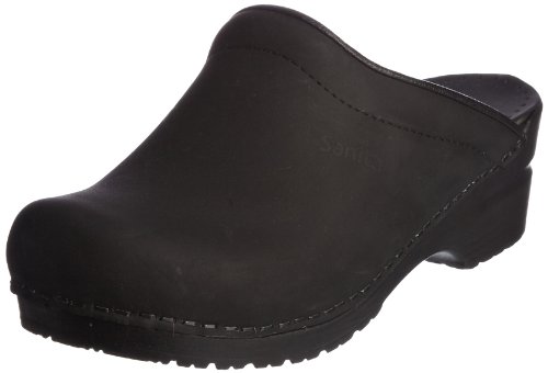 Sanita 'Sonja' Danish Clogs (Art: 450247) - Black 38
