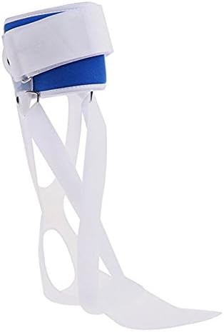 Drop Foot Splint Support - Orthotics Ankle Foot Brace Stabiliser - Lightweight Fracture Sprain Injury - White Ankle Foot Orthosis Brace