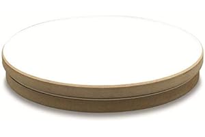 ARTSERVICE-TUBE Töpferscheibe manuell mit Kugellager, 30 cm Drehteller Drehscheibe Rund Töpfern Töpferei Töpfereibedarf