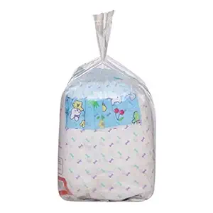 BLACKDOG Leak Proof Disposable Pet Diapers for Dogs with Absorbent Wraps (Small) 390mm X 290mm