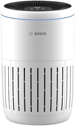 Bosch Air 2000 Purificatore d’Aria - Rimuove gli inquinanti, include filtro aria e modalità sleep (< 25 dB(A)) - per superfici fino a 37,5 m² - con sensore smart e modalità automatica - CADR: 180 m³/h