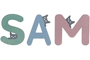 Brink Holzspielzeug Holzbuchstaben Katze Zimmertür Kinderzimmer Holz Buchstaben (E)