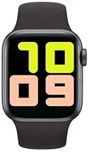 AMI Smart T 500 Smart Watch 1.57 Full Touch HD Display with SpO2, Body Temperature, Blood Pressure, Heart Rate, Women Care and 3 Months Personal Coaching Smart Android Watch