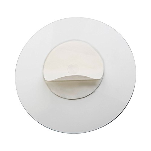 Wenko Vergrößerungs-Kosmetik-Wandspiegel – 300%, Kunststoff, Glas, Ø 12 cm Spiegel, Ø 12 x 0.5 cm - 2