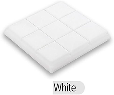 Kxnet 3D Wall Background Stickers,Modern Foam Wallpaper Panels Sound Stop Absorption Art Decor Sticker For KTV Studio KTV Soundproof (White)
