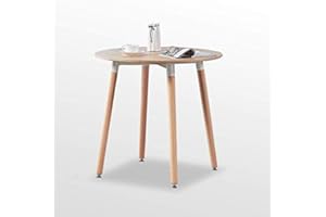 P&N Homewares® Halo Table - Round in OAK | Kitchen Furniture | Kitchen Table | Modern Furniture