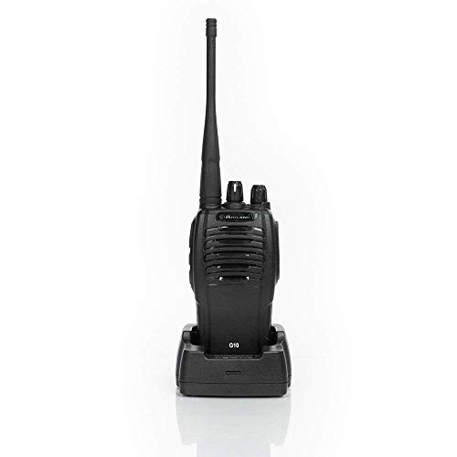 Midland G10 - Walkie Talkie pequeño y compacto, 16 canales, color negro