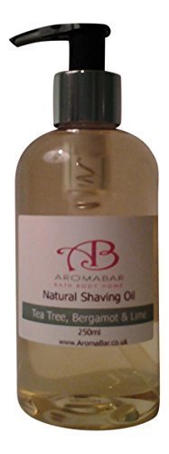 Natural Shaving Oil Tea Tree Bergamot & Lime 250ml