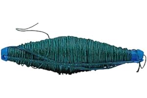 Gialtek Spago 2/4 Poliestere cotoniere spoletta cilindrica 50 gr. Colore Verde per Le Legature