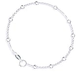✓ ¿QUÉ PASARIA SI PUDIERA ENCONTRAR LA JOYA PERFECTA PARA HACER FELIZ A SU AMADA?Su hija, su sobrina o su hermana son exigentes y nunca sabe qué comprar? Con esta pulsera para mujer de plata, puede estar seguro de haber encontrado el regalo perfecto que le encantará y usará todos los días. La mejor manera de estar cerca de los que ama.