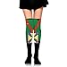 Produktbild No Soy Como Tu Hohe Socken Women Crew Socks Thigh High Over Knee Cartoon Medal Sketch Dress Legging Sport Compression Stocking