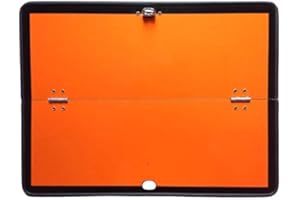 FW FAHRZEUGBEDARF WILMS ADR Panneau d'avertissement pour produits dangereux Orange 400 x 300 mm